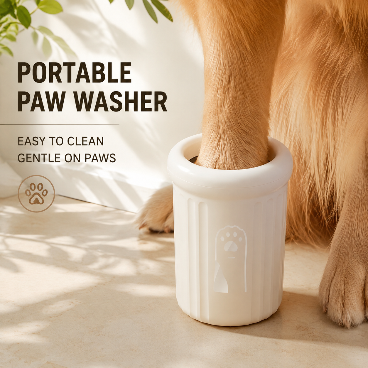 Pet Paw Washer Cup for Dogs and Cats