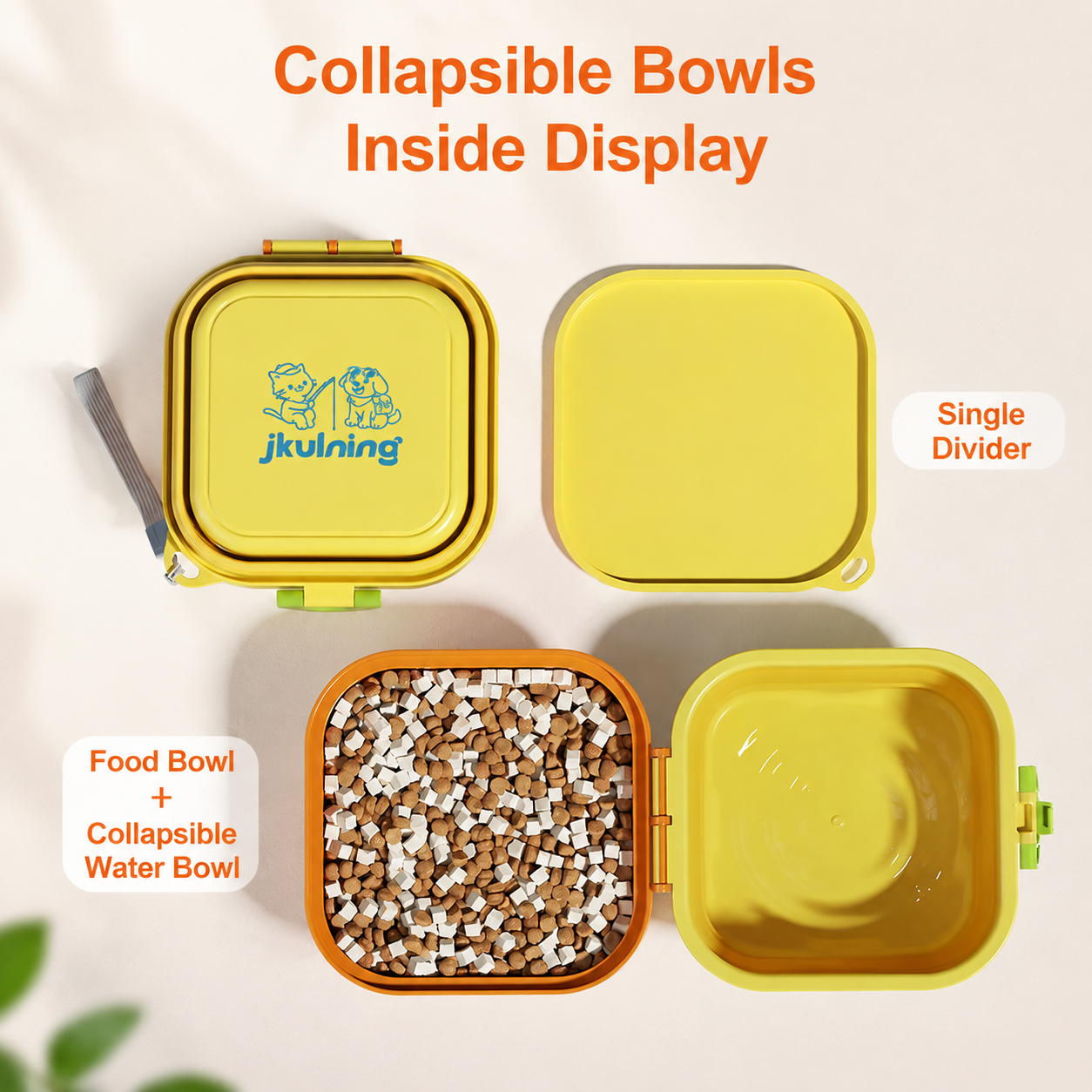 Collapsible Pet Bowl for Travel & Outdoor Adventures