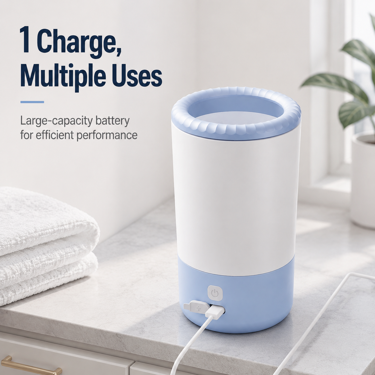 Electric Pet Paw Washer Cup for Dogs and Cats